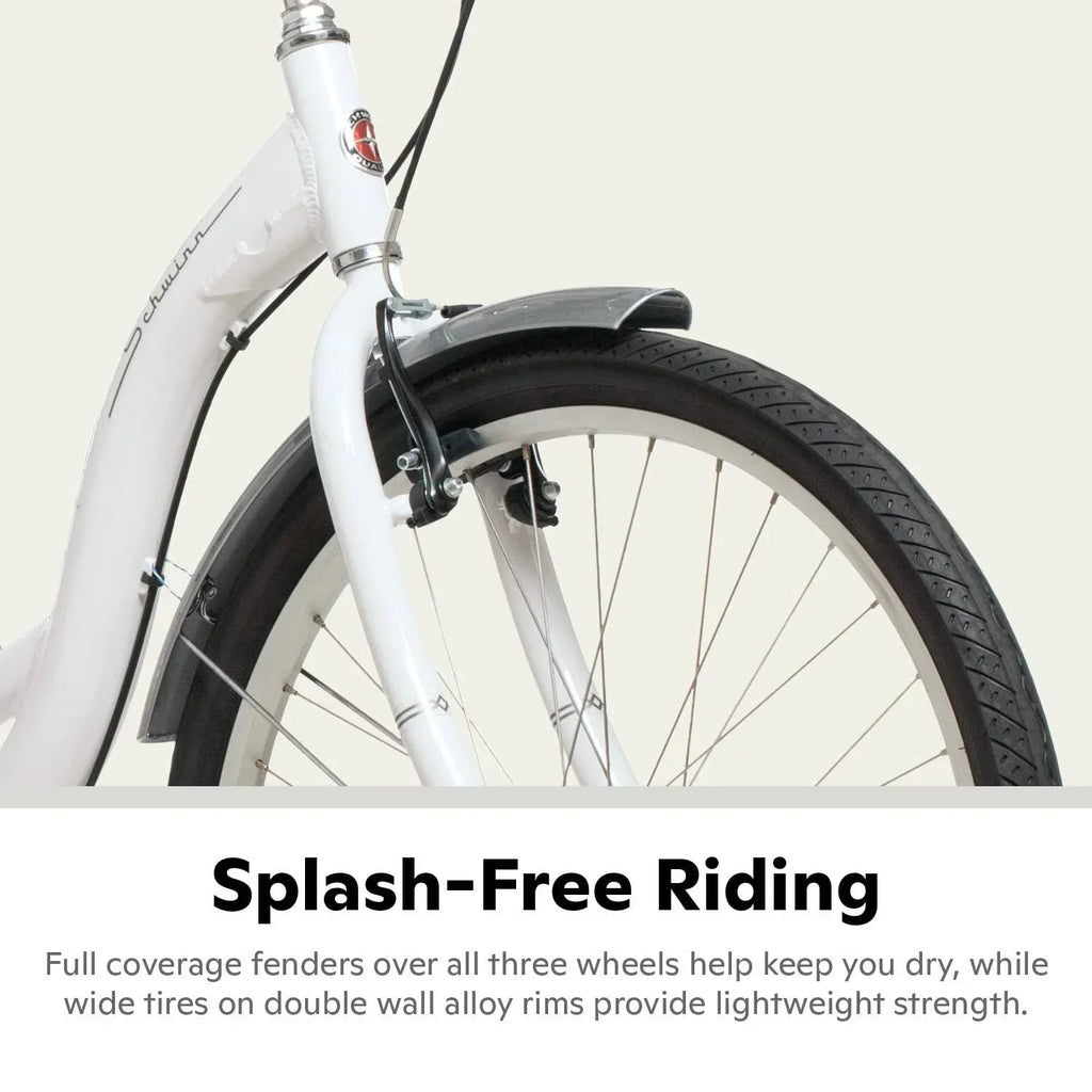 Schwinn Meridian Adult Tricycle Bike Three Wheel Beach Cruiser