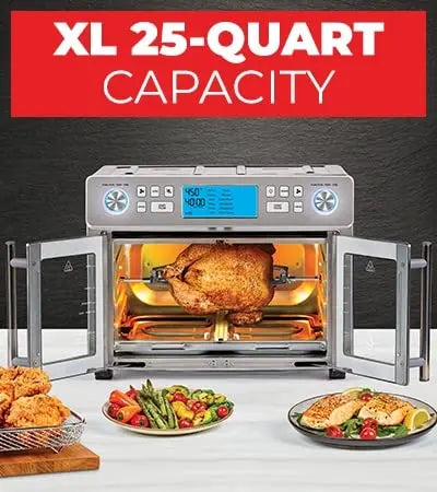 Emeril Lagasse Dual Zone 360 Air Fryer Oven Combo